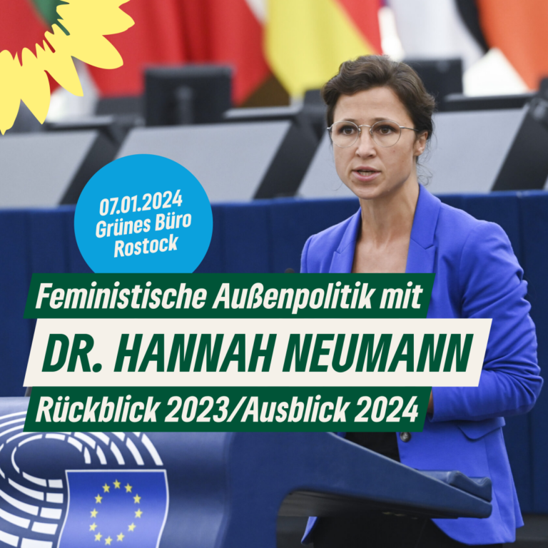 Frauenpolitischer Nachmittag mit Dr. Hannah Neumann