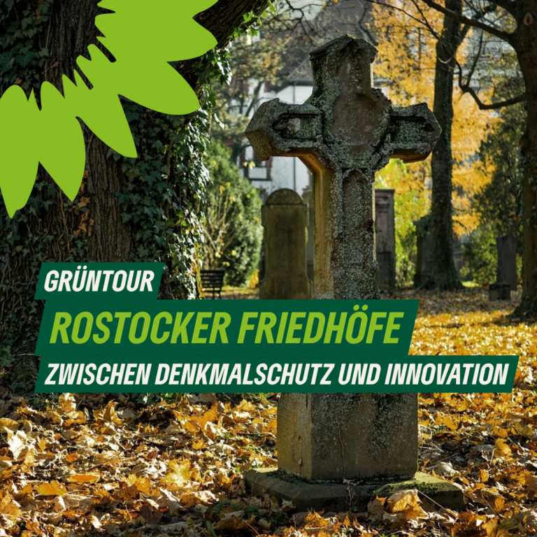 Rostocker Friedhöfe zwischen Denkmalschutz und Innovation