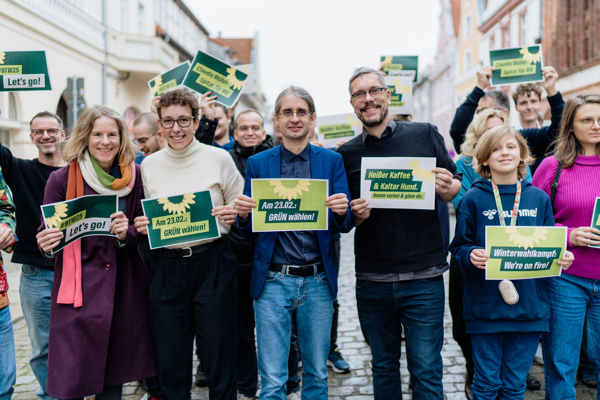 Wahlkampf-Auftakt der Grünen MV