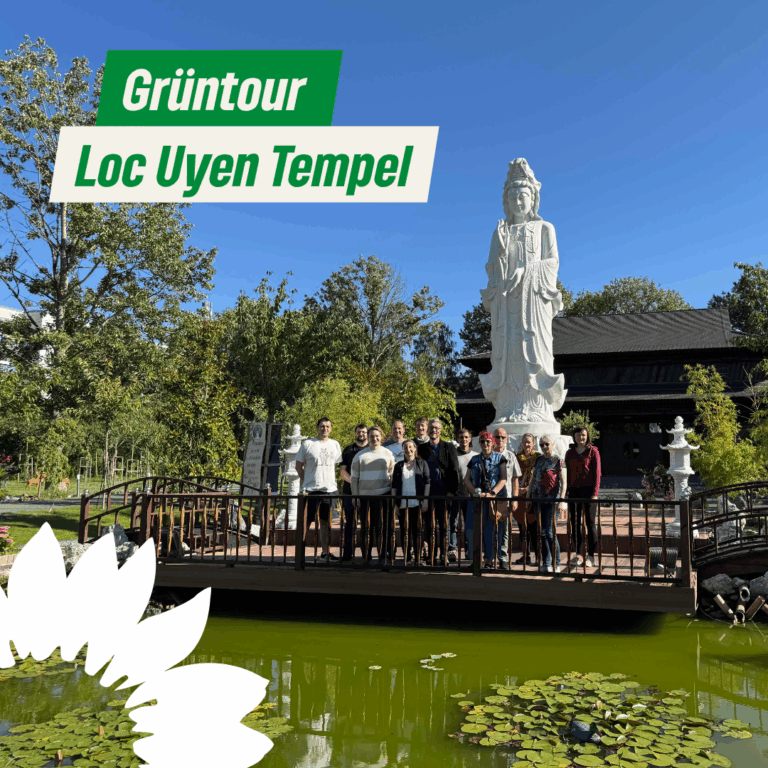 Grüntour: Besuch im buddhistischen Loc Uyen Tempel in Rostock