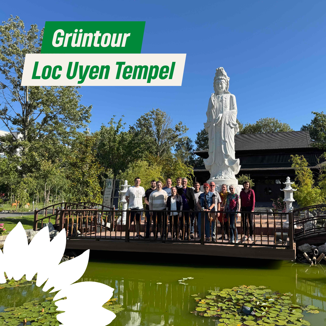 Grüntour: Besuch im buddhistischen Loc Uyen Tempel in Rostock