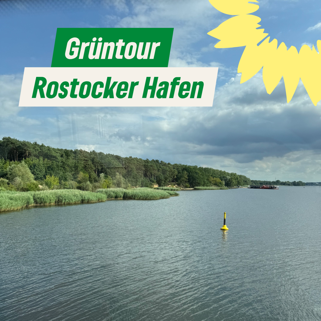 Grüntour zum Rostocker Hafen: Austausch und Einblicke