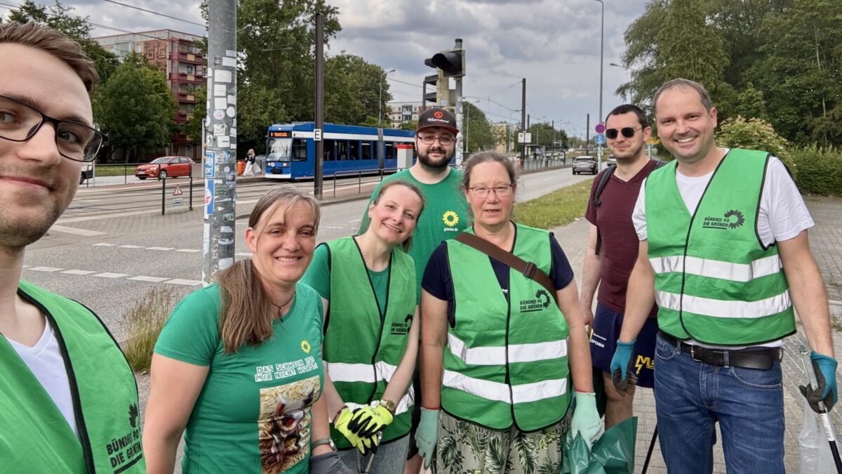 Die AG Nordwest bei der Arbeit