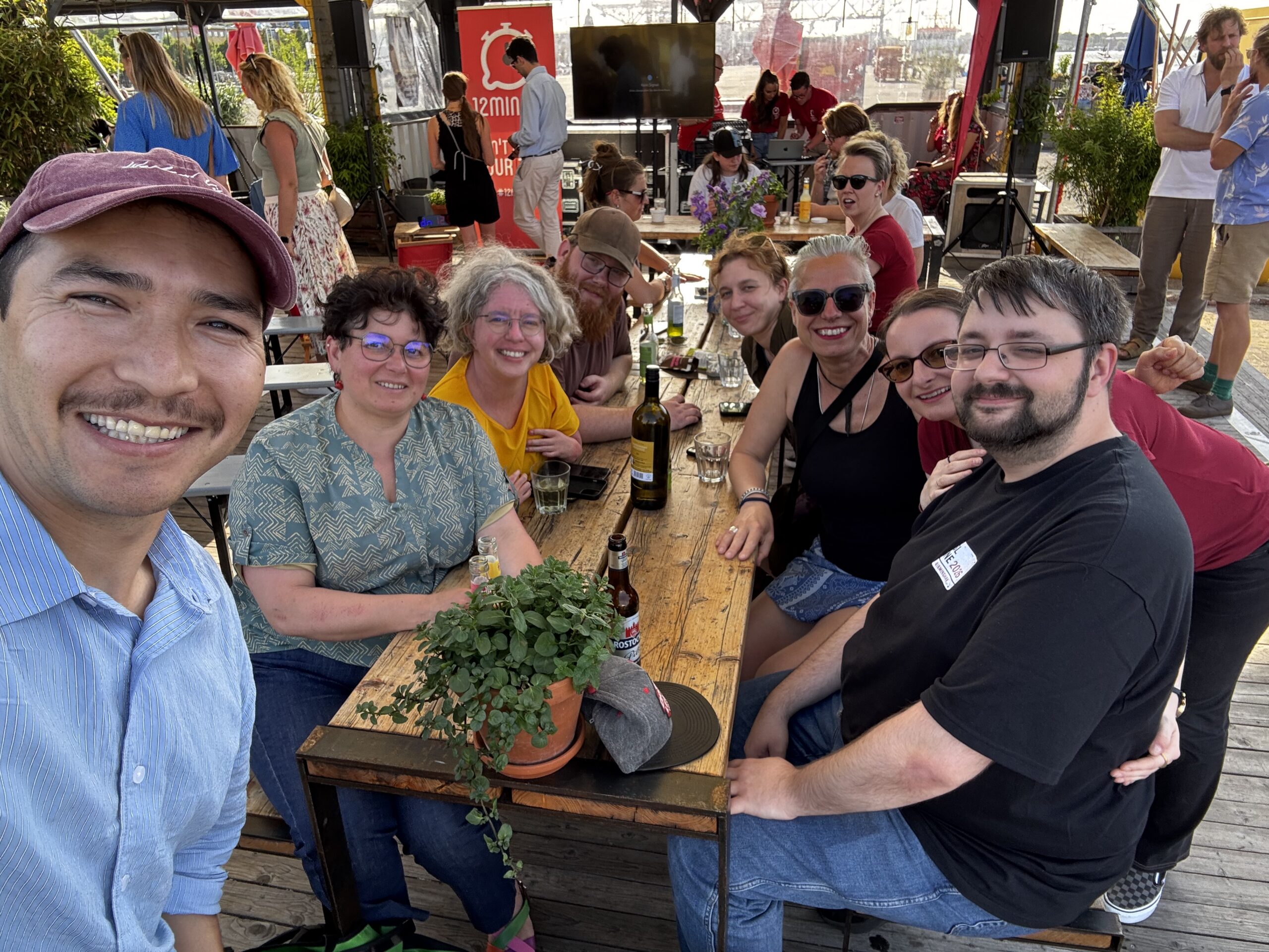 Unsere gemeinsame Gesprächsrunde.